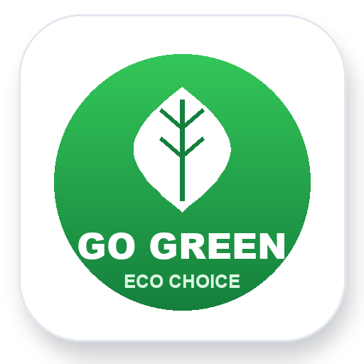 Go Green badge png